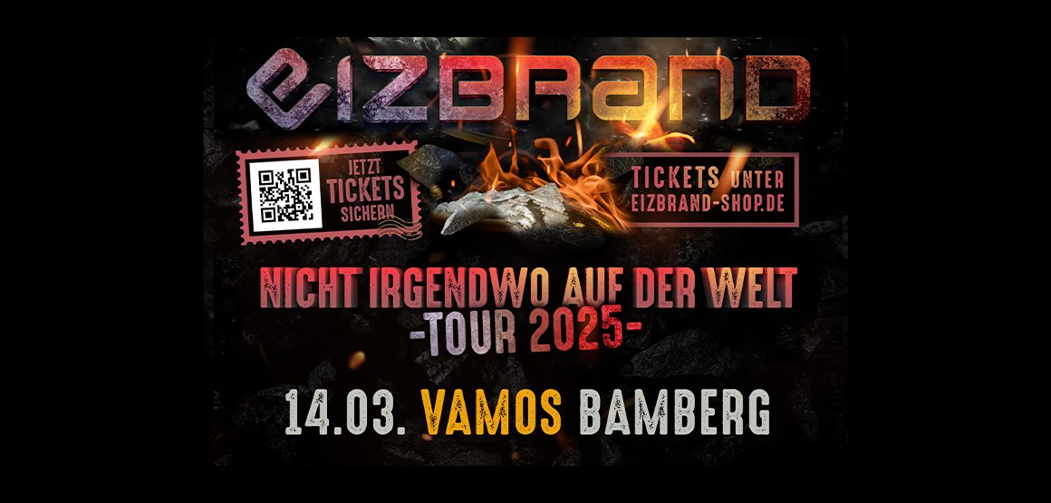 „Nicht irgendwo auf der Welt“ Tour 2025 - Support für Eizbrand