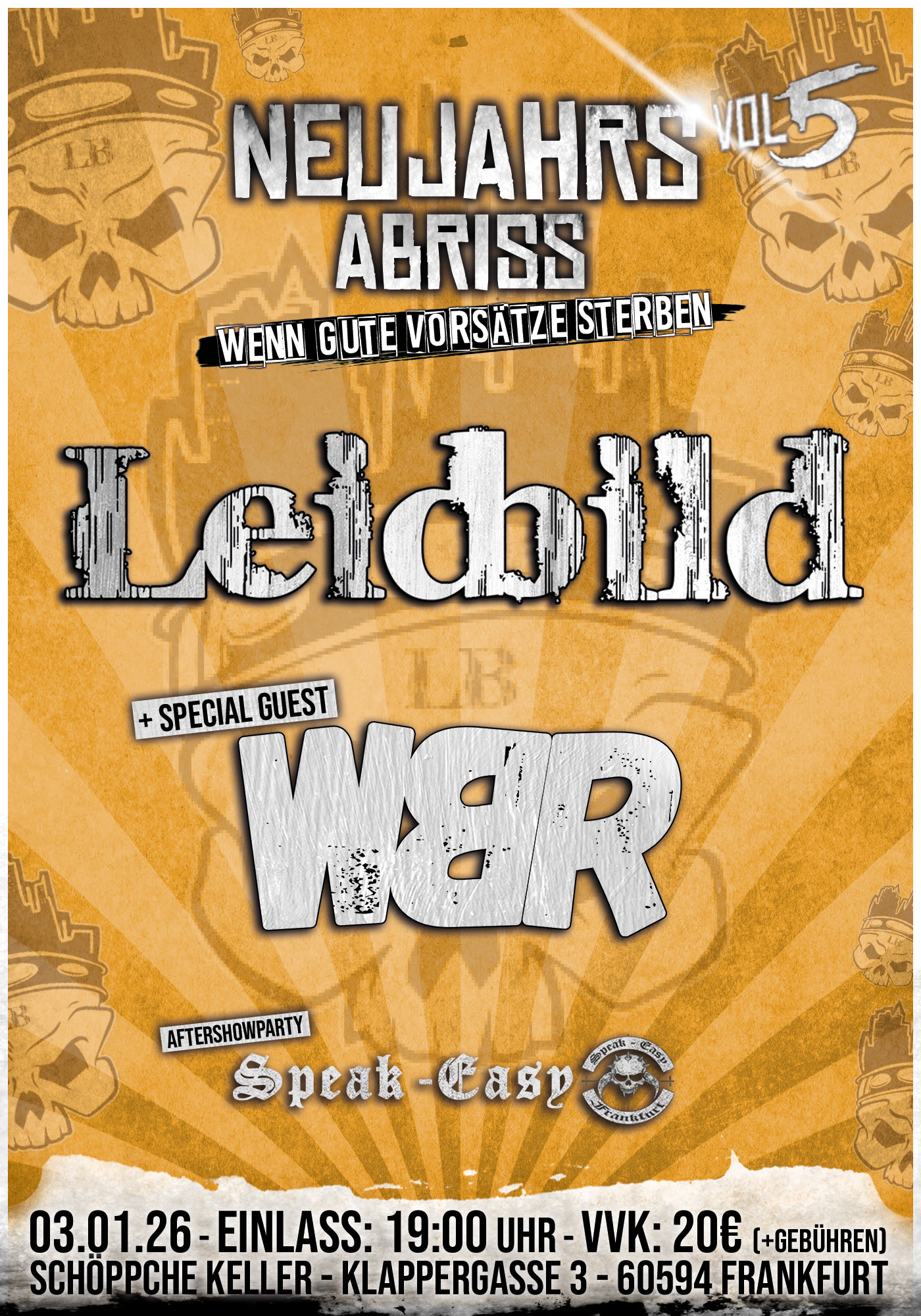 Neujahrsabriss 2026 mit WBR & Leidbild