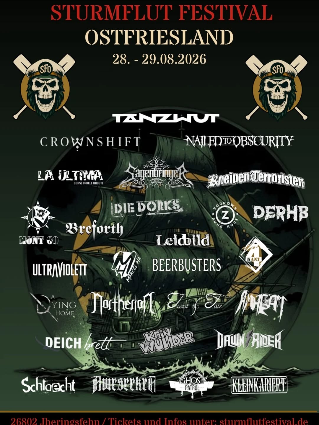 Sturmflut Festival Ostfriesland