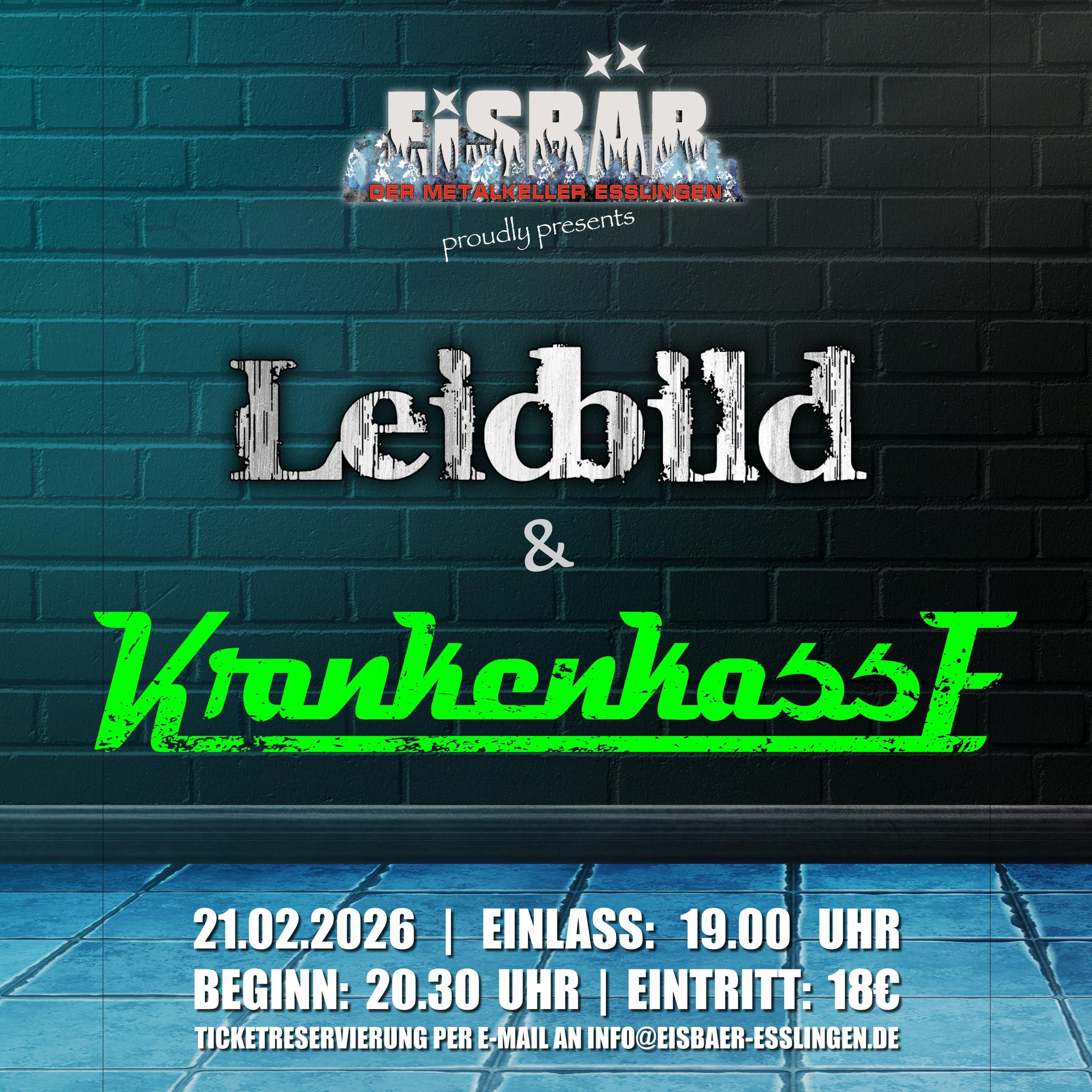 Leidbild & Krankenkasse im Eisbär Esslingen